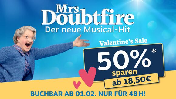 MRS. DOUBTFIRE – Der neue Musical-Hit