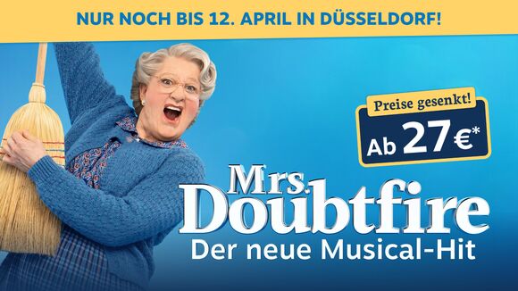 MRS. DOUBTFIRE – Der neue Musical-Hit